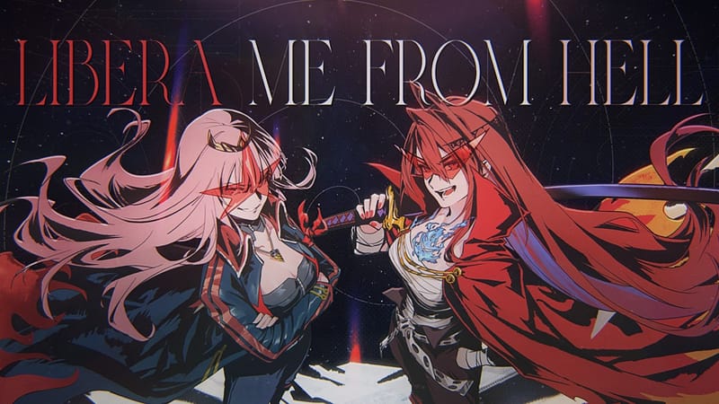Mori Calliope 与 Elizabeth Rose Bloodflame 翻唱《Libera Me from Hell》突破百万播放