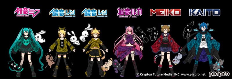 Piapro Characters × NIER CLOTHING联名第二弹将于9月1日发售