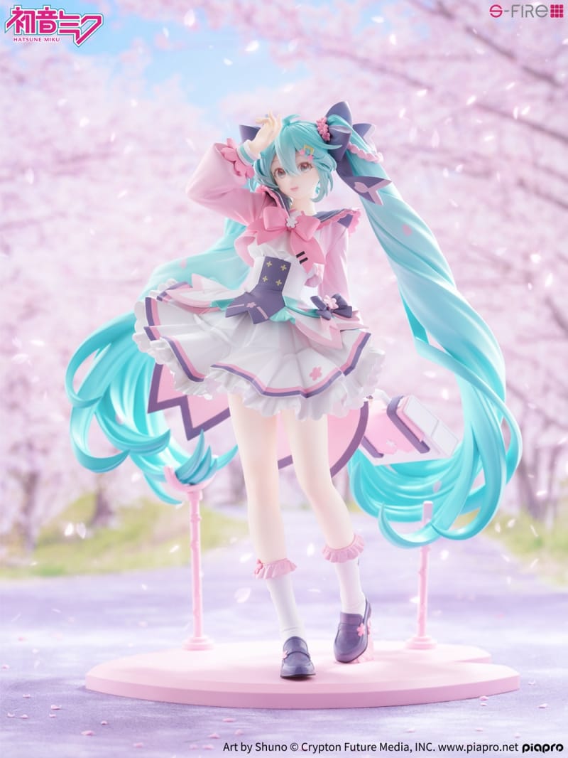 S-FIRE推出「新学期」主题初音未来手办并开放预约