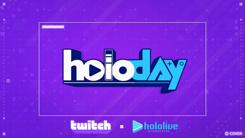 Twitch×hololive productionオンラインコラボ「holoday」開催