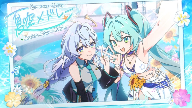 初音未来与《崩坏:星穹铁道》知更鸟特别串烧 MV 即将公开