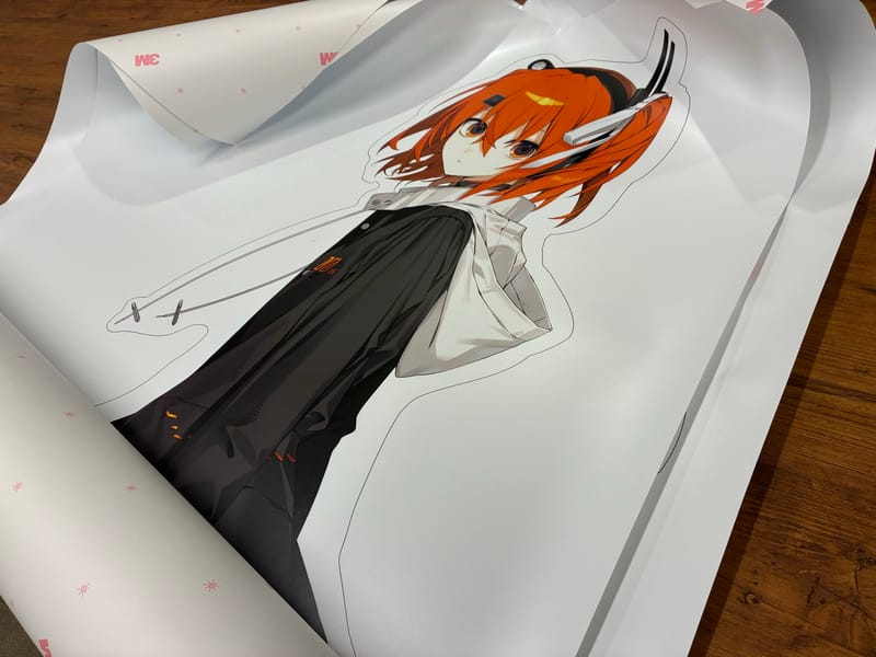 VOCALOID版足立零等身大立牌预计于8月下旬至9月上旬另行发货