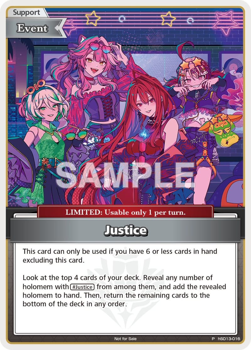 holoJustice City Groove 快闪店即将开幕,附赠限定 hOCG 卡牌