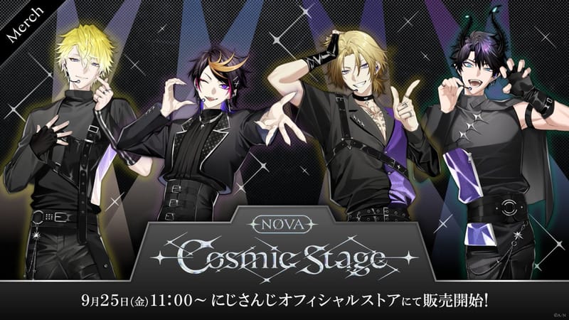 NØVA《NØVA -Cosmic Stage-》周边9月25日11点起开售