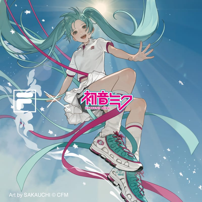 初音未来×FILA 联名运动鞋第4弹开启预售