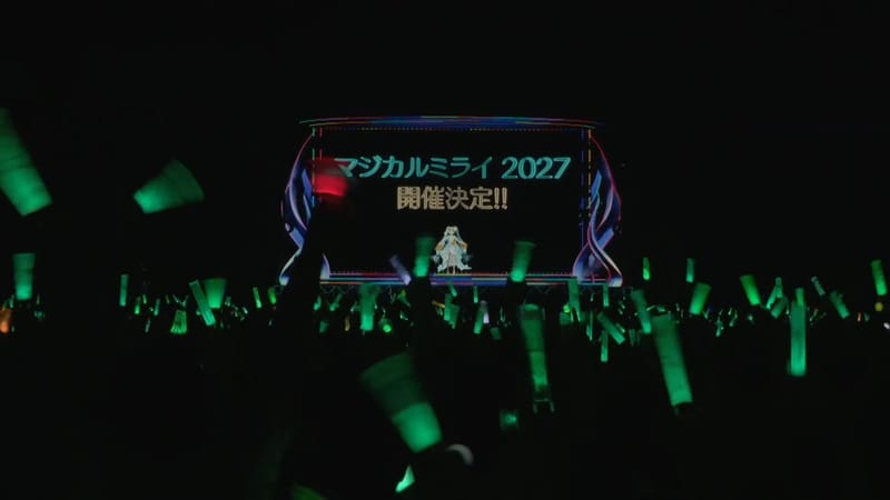 初音未来「魔法未来 2027」确定于广岛、大阪、东京举办