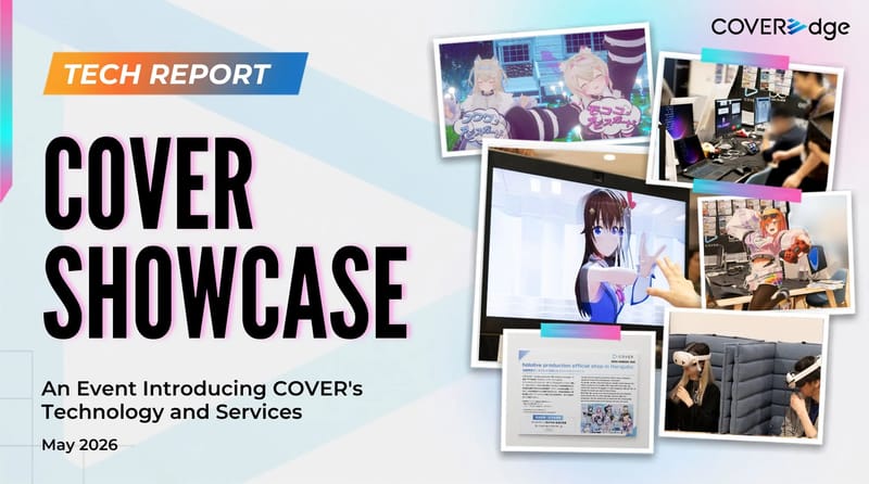 COVER Showcase 2026 highlights technologies supporting hololive production