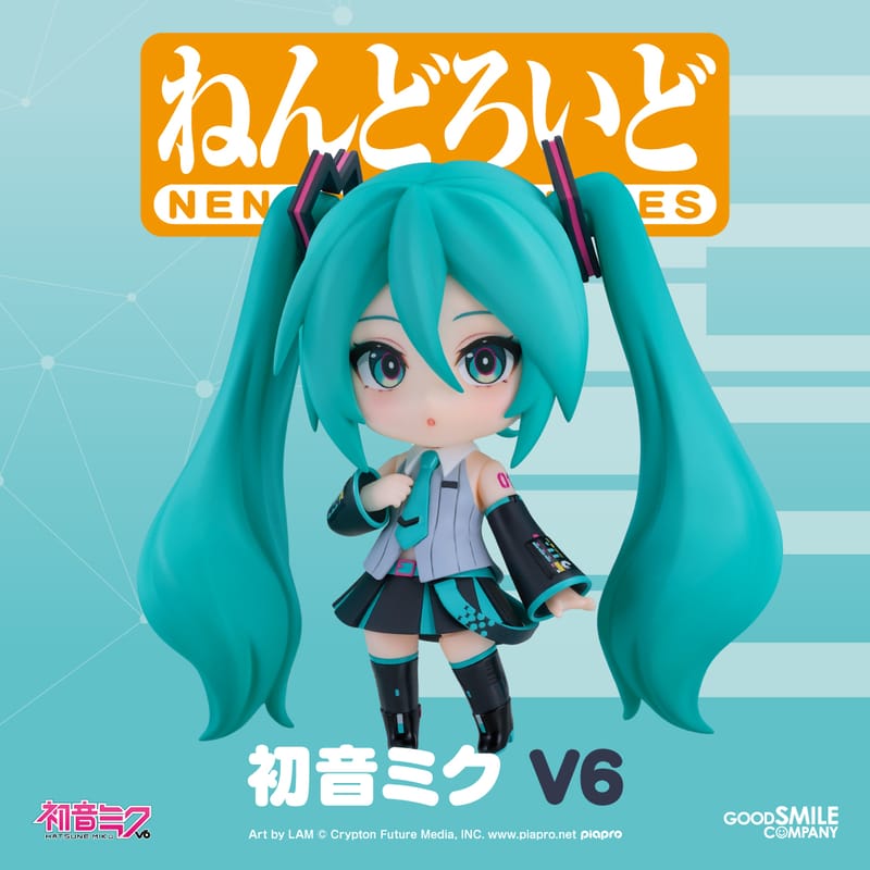 Good Smile Company推出黏土人 初音未来 V6