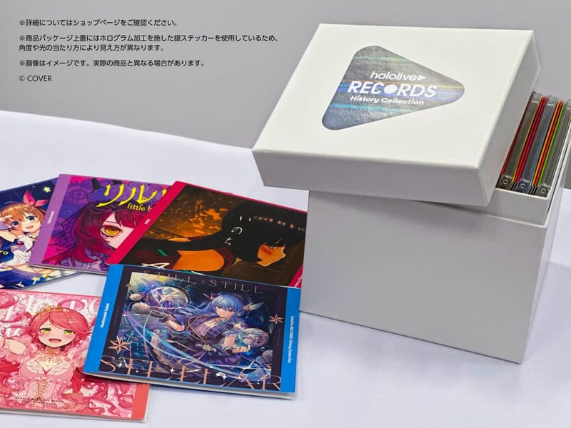 《hololive RECORDS HISTORY COLLECTION》二次预约开始