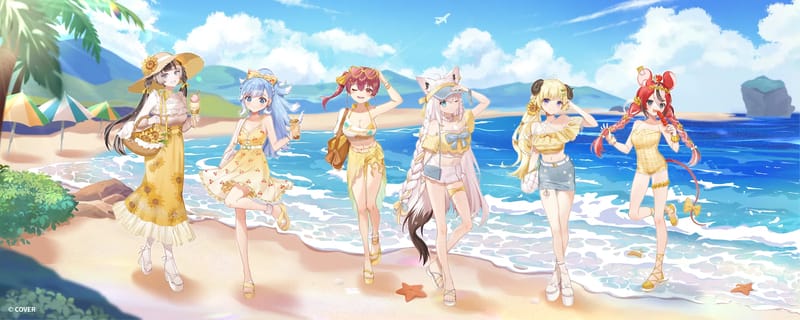hololive production“盛夏|垦丁旅行日记”快闪店将于台中开幕