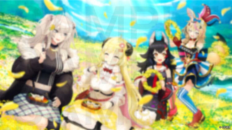 hololive FANCLUB 限时复刻 3 月与 4 月壁纸,仅开放一周