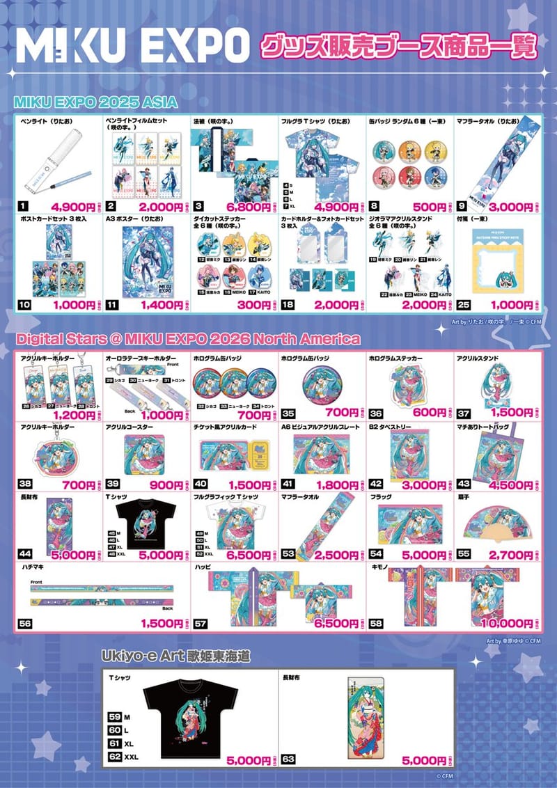 MIKU EXPO 将在 Magical Mirai 2026 三个会场设展位