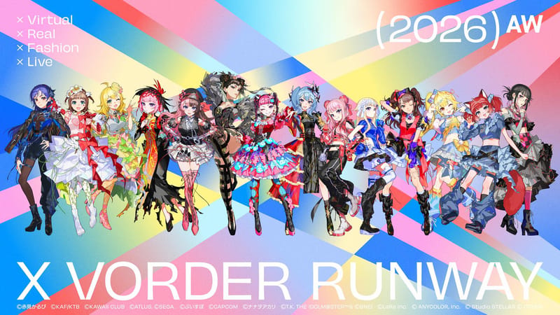 花谱将出演「X VORDER RUNWAY」,现场门票启动一般销售
