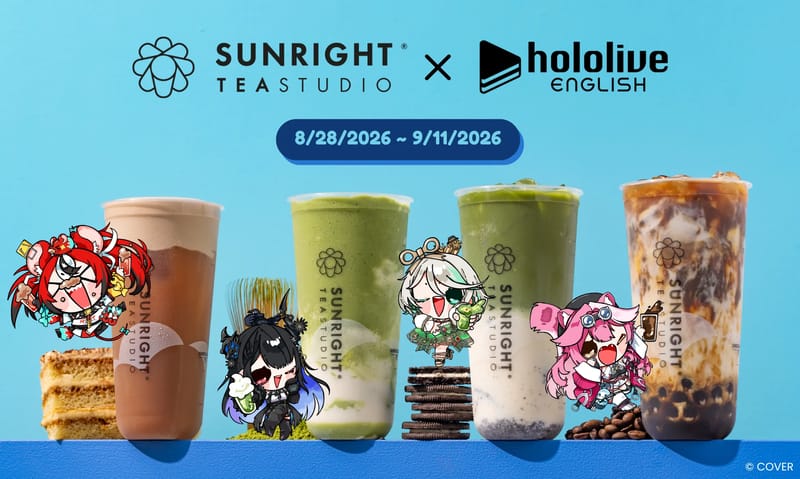 hololive EnglishとSunright Tea Studioが米西海岸でコラボ
