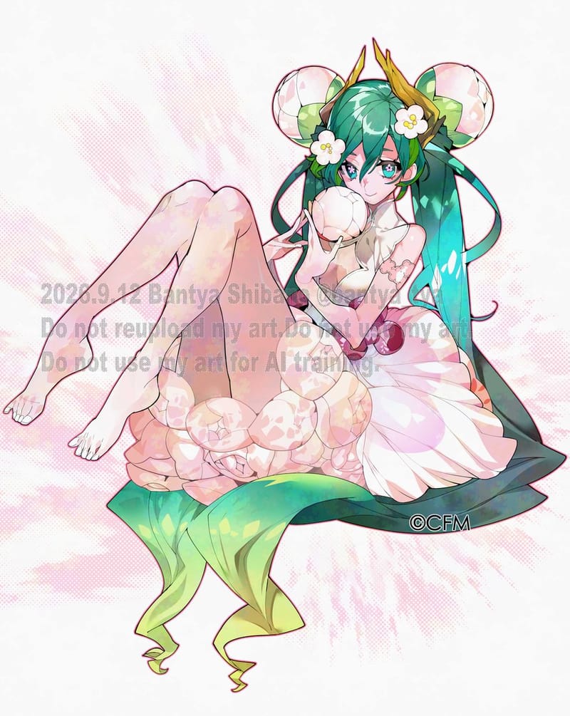 フリュープライズ将推出しばの番茶设计的白梅初音未来ぬースト,2027年2月起投放