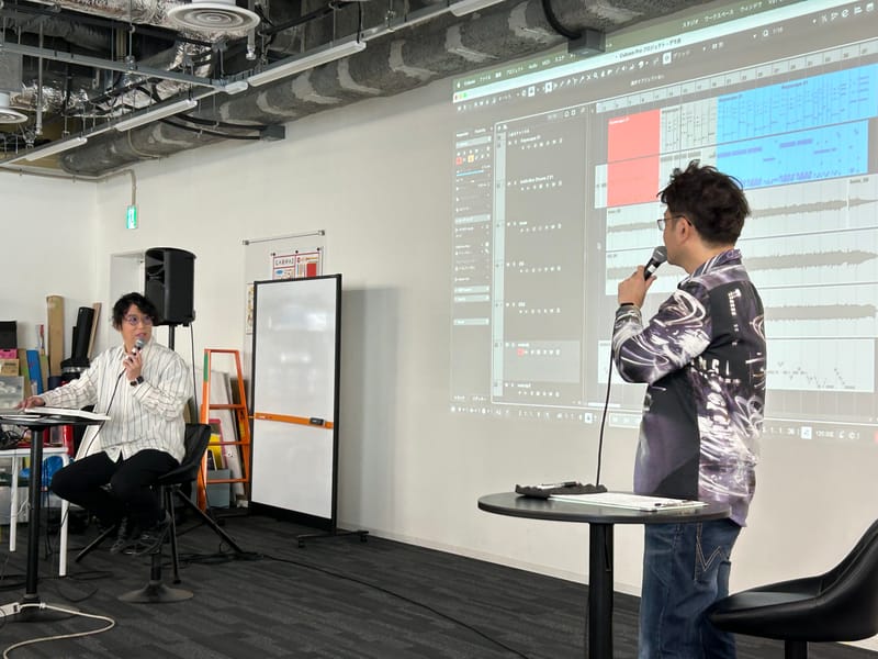 iU and Yamaha Open VOCALOID Music Production Practice Course