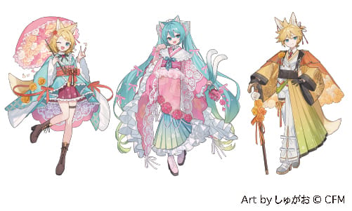 京Mafu 2026将销售初音未来与镜音铃、镜音连周边,还有京友禅与叡山电车联动